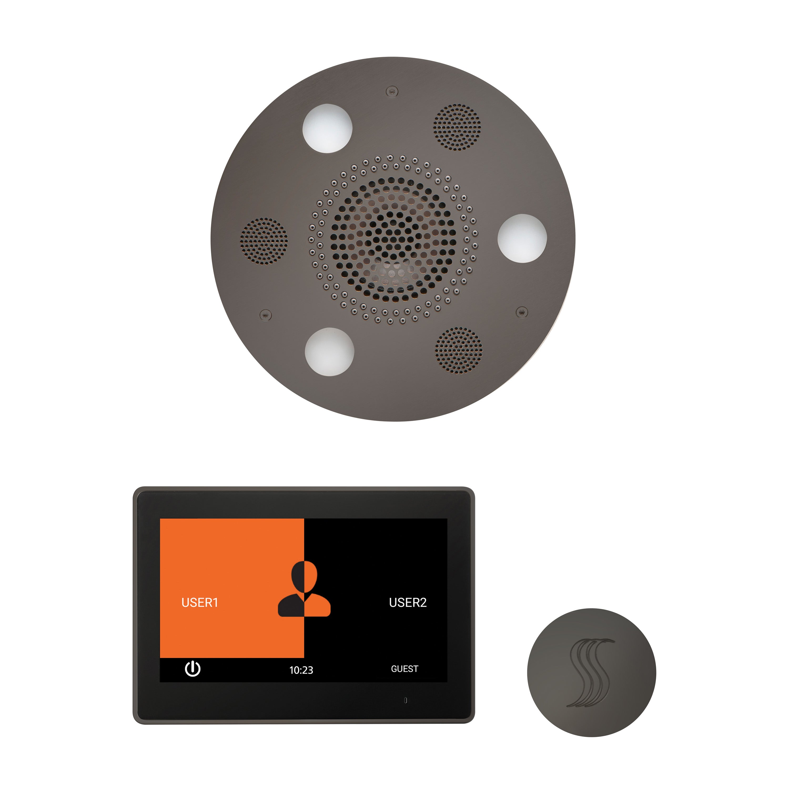 Wellness Steam Package - Serenity Advanced (Round) + ThermaTouch 10 Control + Steam Head (Round) - Maison&Co.