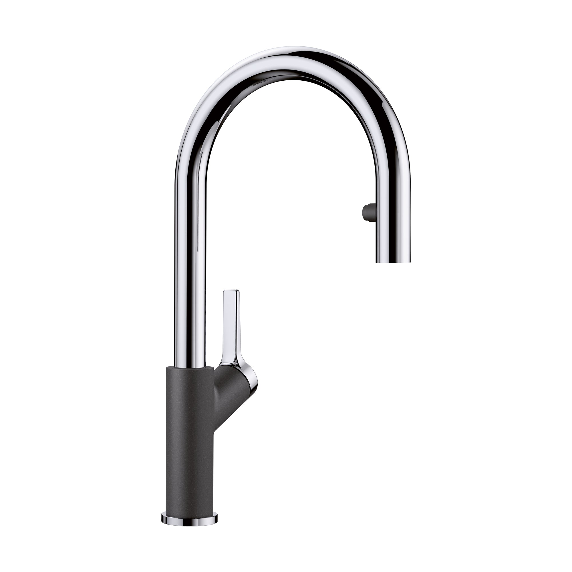 Blanco - 526392 - Urbena Pull-Down Dual-Spray Kitchen Faucet - Chrome/Anthracite