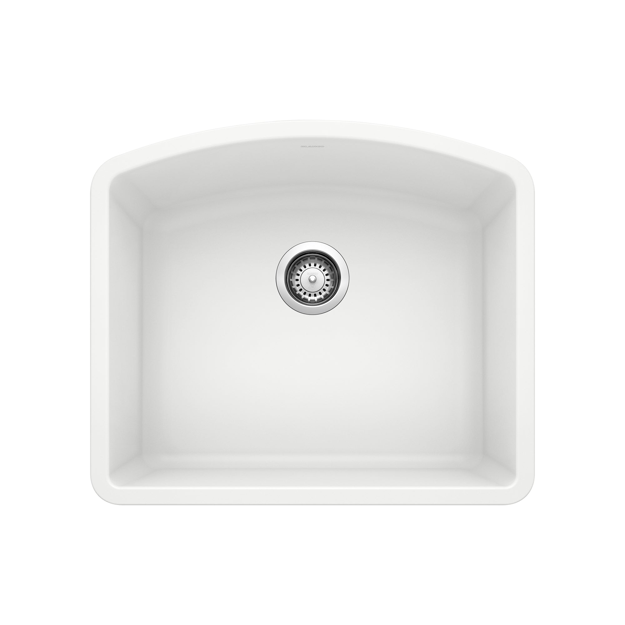Blanco - 440175 - Diamond SILGRANIT 24" Single Bowl Undermount Kitchen Sink - White