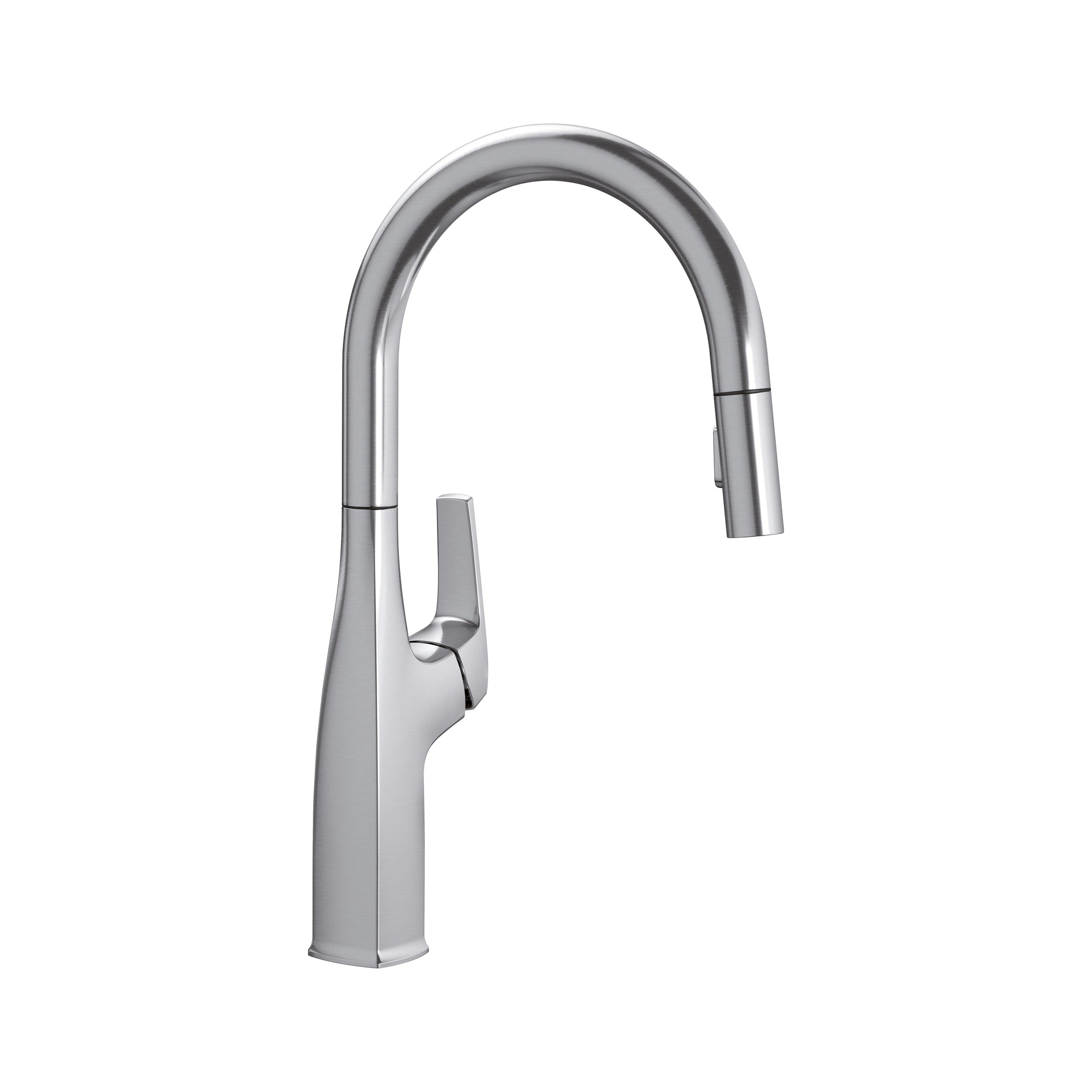Blanco - 442678 - Rivana High-Arc Pull-Down Dual-Spray Kitchen Faucet - PVD Steel