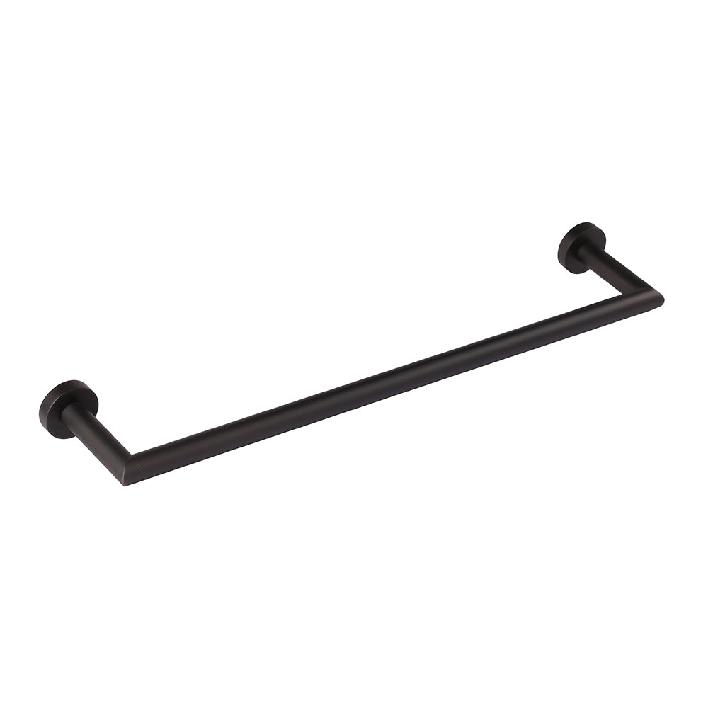 Wall-mount towel bar made of chrome plated brass  W:19 3/4",D: 3 5/8"