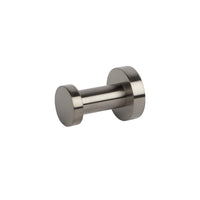 Wall-mount robe hook made of chrome plated brass. Diam: 1 5/8", D: 2 1/4". - Maison&Co.