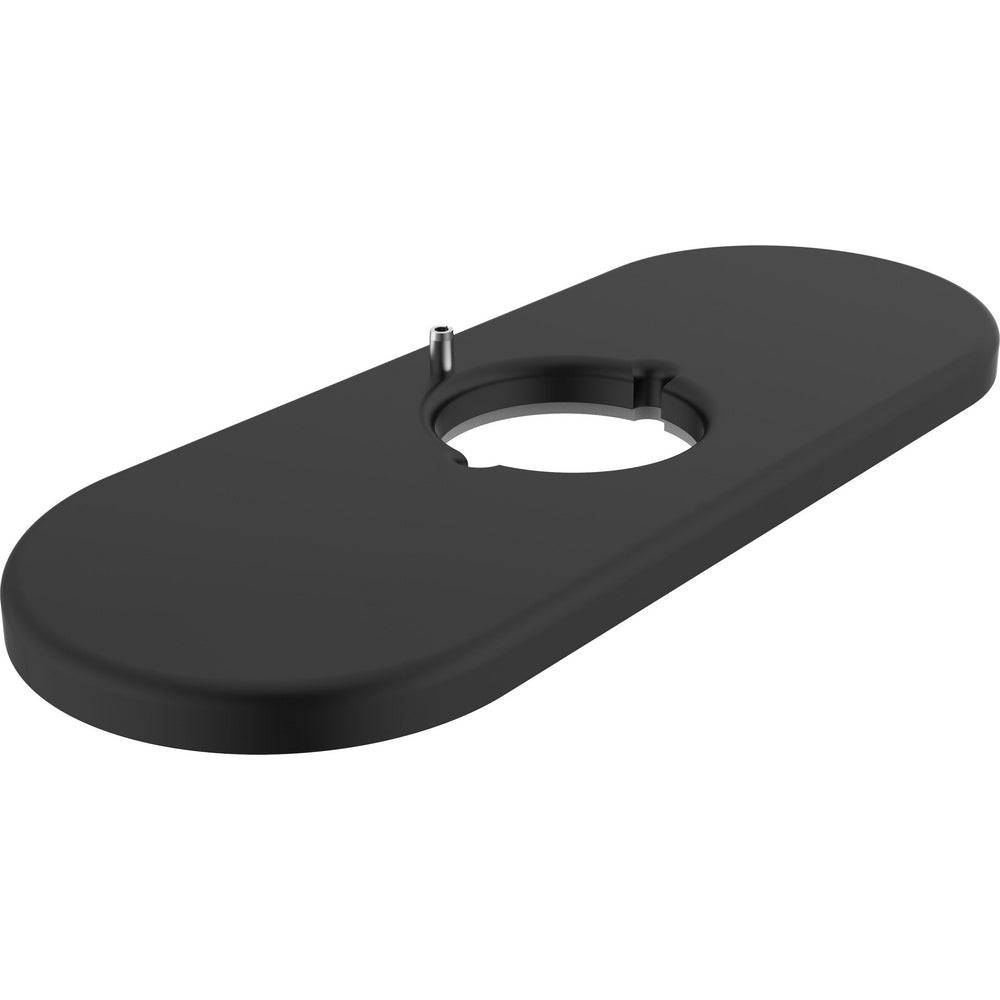 Commercial Instit Parts: 4" Coverplate Matte Black