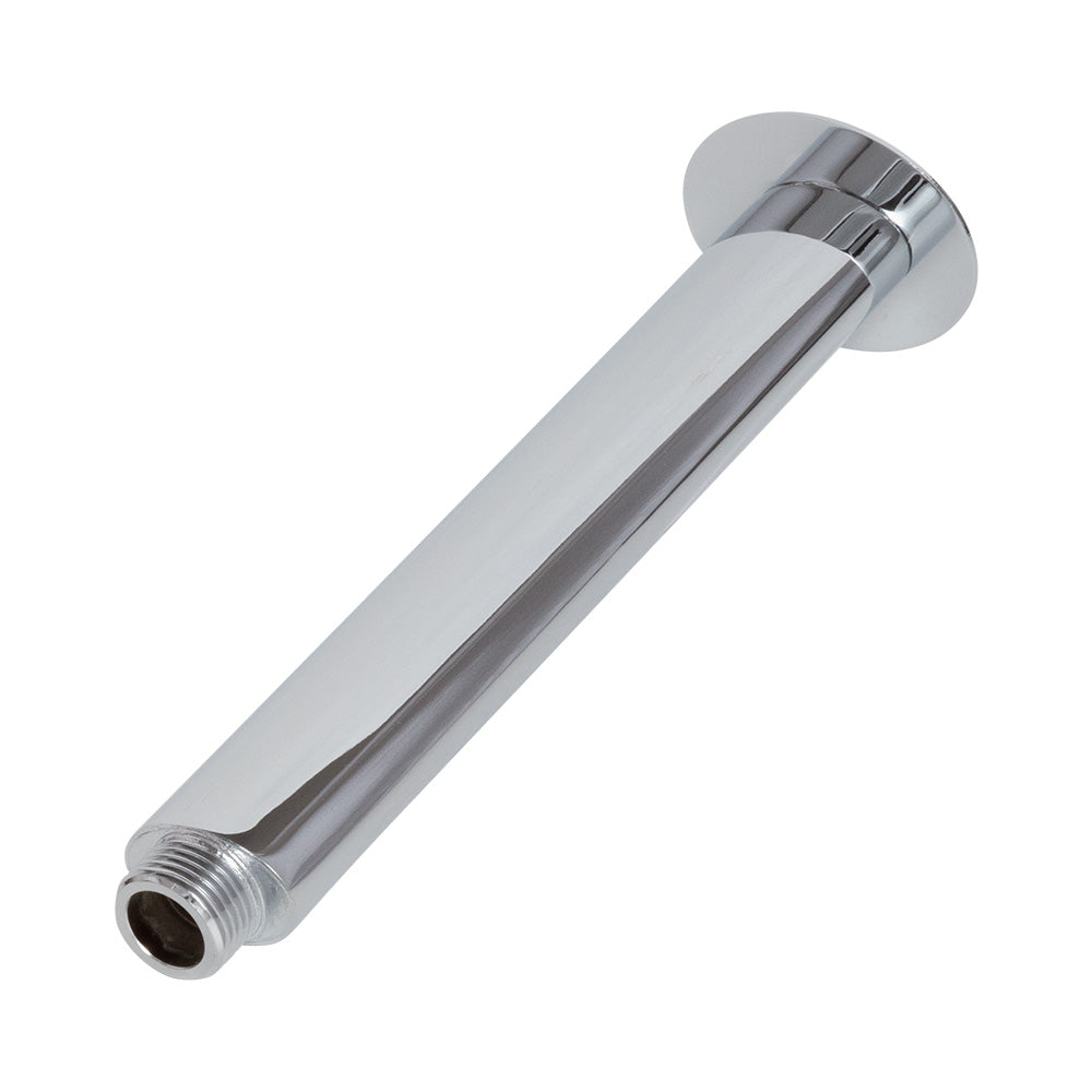 Ceiling-mount oval shower arm with flange. - Maison&Co.