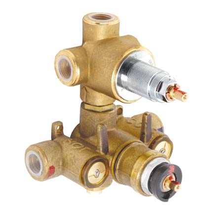 Luxtherm® 1/2 Thermostatic Rough-In (3 Port Shared) - Maison&Co.