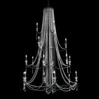 Varaluz - 270C18OX - 18 Light Chandelier - Barcelona - Onyx