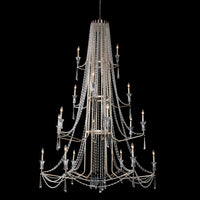 Varaluz - 270C18TR - 18 Light Chandelier - Barcelona - Transcend Silver