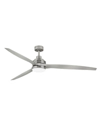 Hinkley - 900172FBN-LWD - 72"Ceiling Fan - Artiste - Brushed Nickel