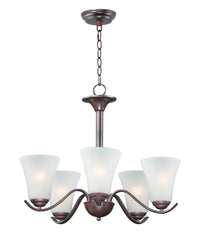 Maxim - 12075FTOI - Five Light Chandelier - Vital - Oil Rubbed Bronze