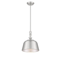 Savoy House - 7-3751-1-SN - One Light Pendant - Berg - Satin Nickel