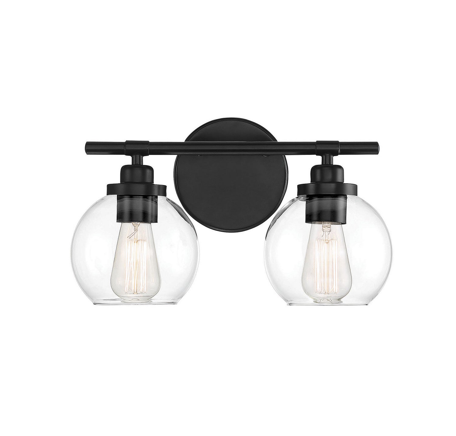 Savoy House - 8-4050-2-BK - Two Light Bath Bar - Carson - Matte Black