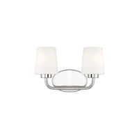 Savoy House - 8-4090-2-109 - Two Light Bath Bar - Capra - Polished Nickel