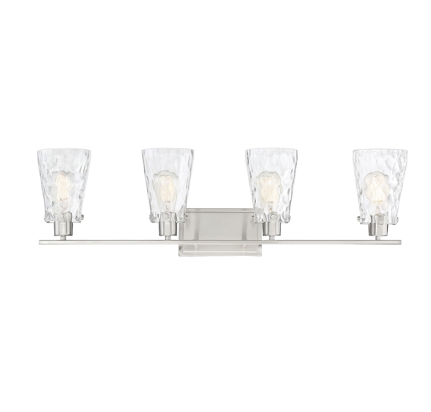 Savoy House - 8-4508-4-SN - Four Light Bath Bar - Vaughan - Satin Nickel