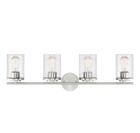 Savoy House - 8-8020-4-11 - Four Light Bath Bar - Marshall - Polished Chrome