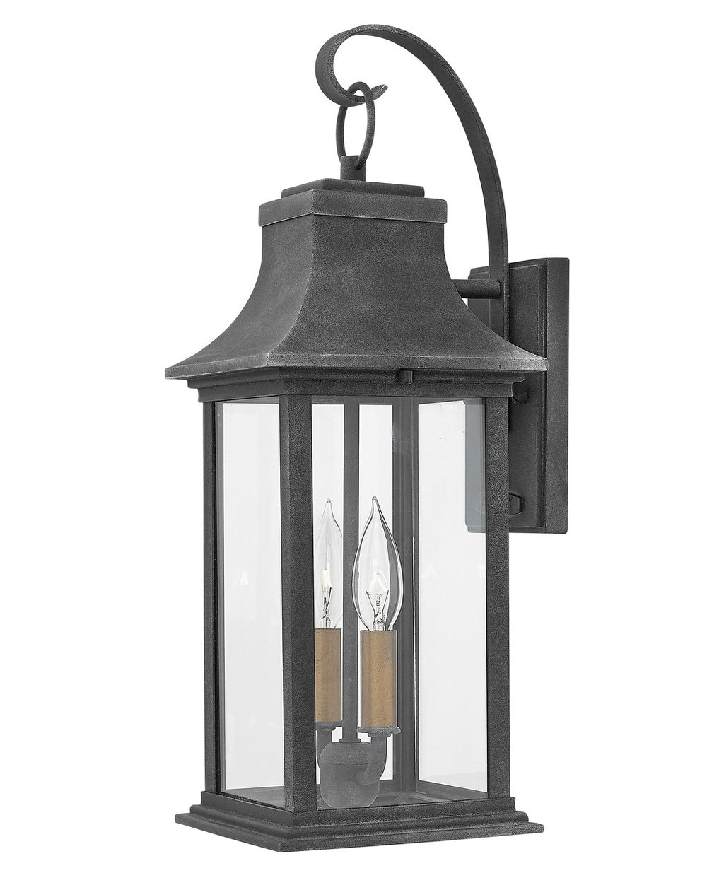 Hinkley - 2934DZ-LL - LED Outdoor Lantern - Adair - Aged Zinc