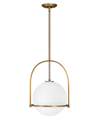 Hinkley - 3405HB - LED Pendant - Somerset - Heritage Brass