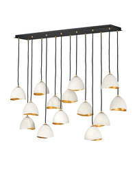 Hinkley - 35909SHW - LED Chandelier - Nula - Shell White