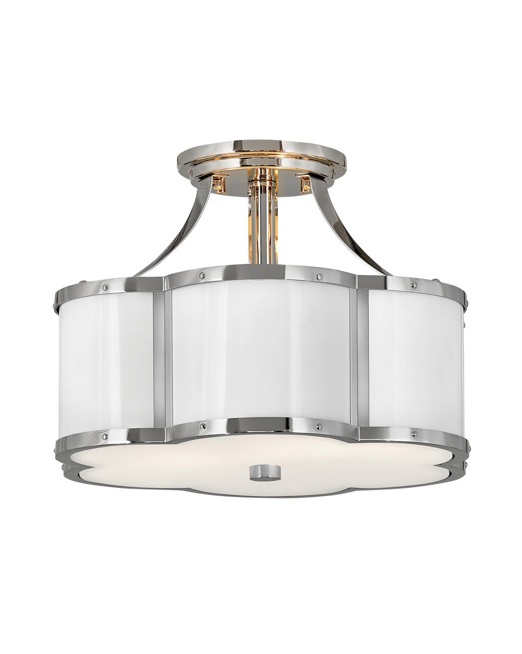 Hinkley - 4443PN - LED Foyer Pendant - Chance - Polished Nickel