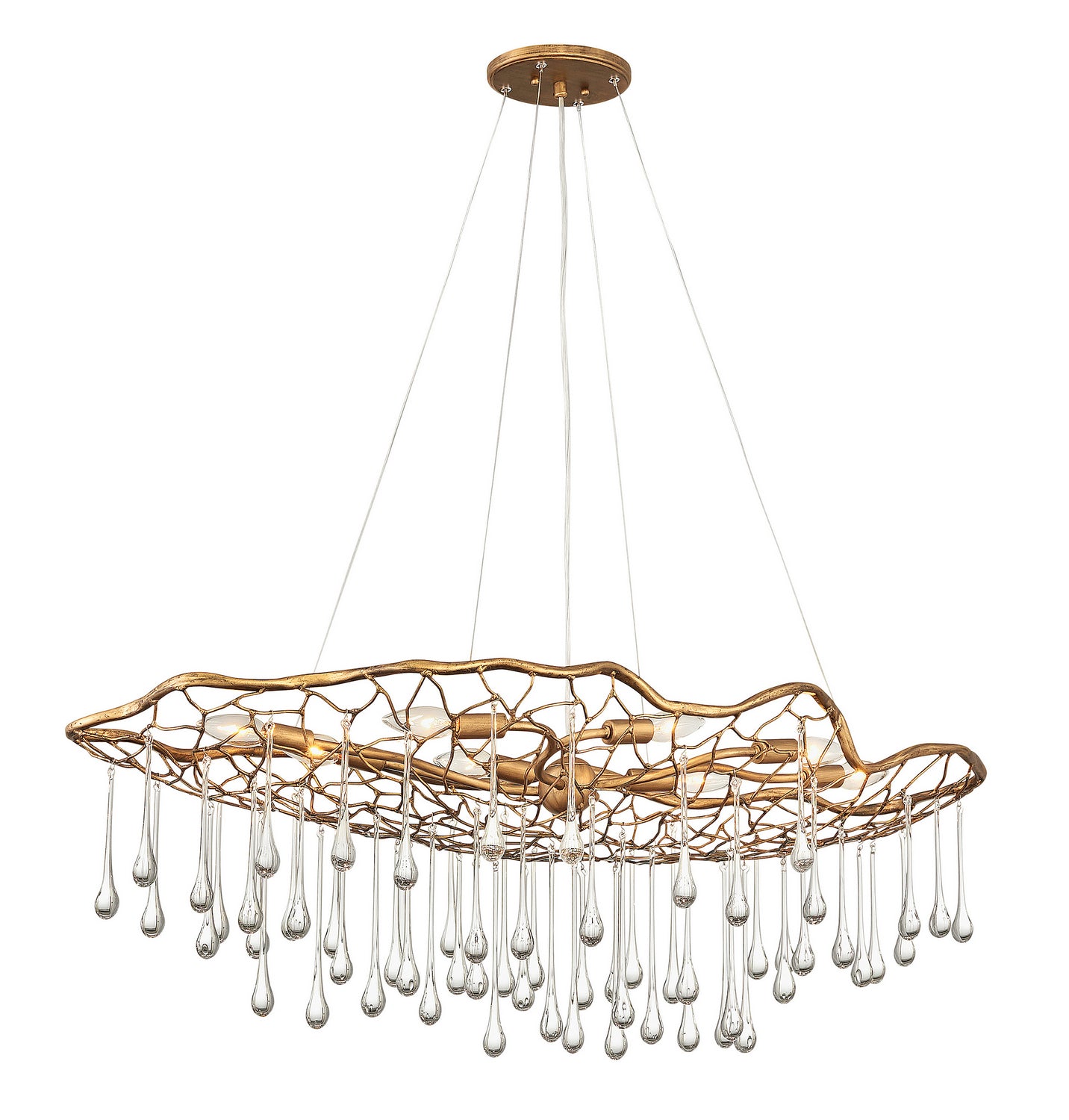 Hinkley - 45308BNG - LED Chandelier - Laguna - Burnished Gold