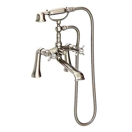 Exposed Tub & Hand Shower Set - Deck Mount in Multiple Finishes