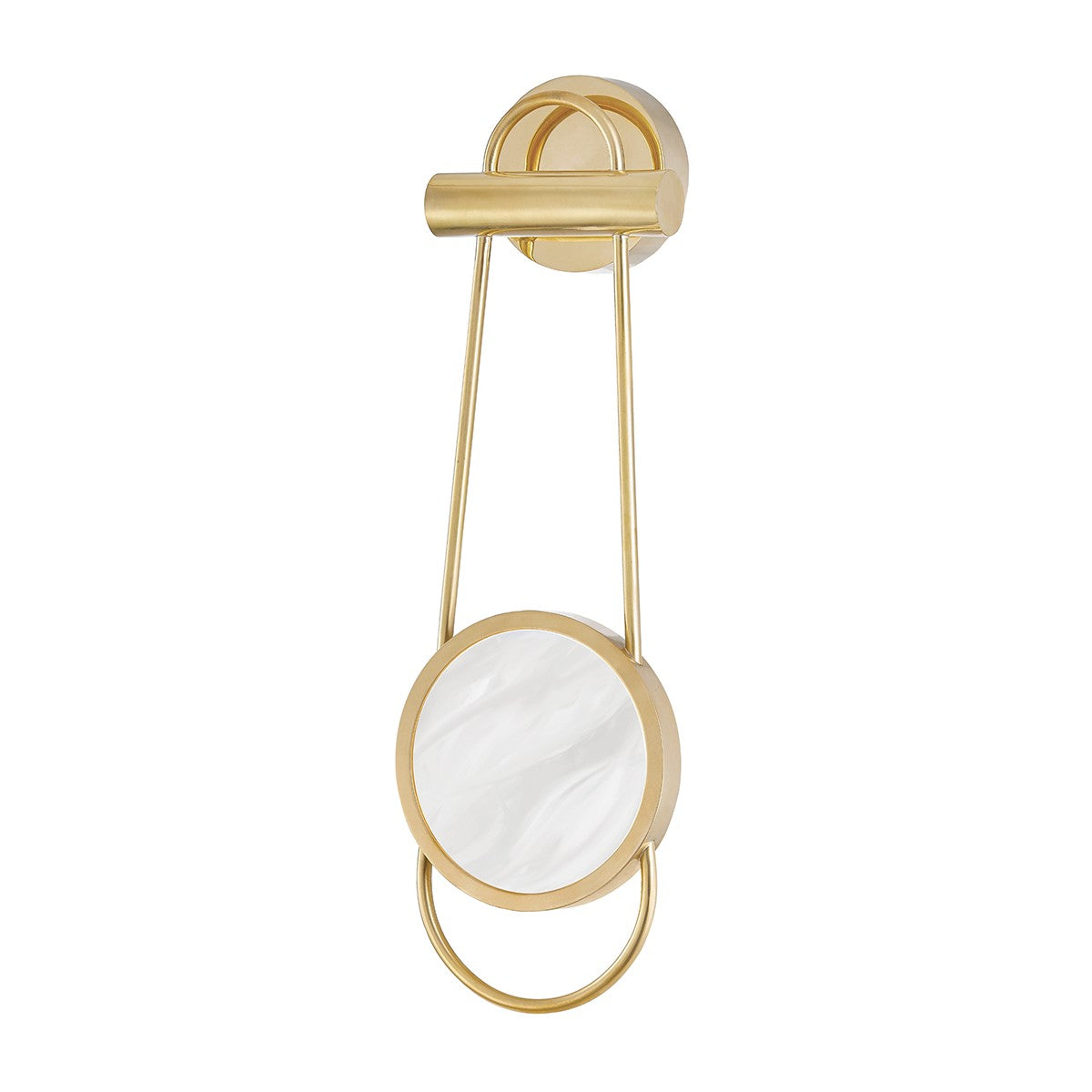 Hudson Valley - 8721-AGB - LED Wall Sconce - Jervis - Aged Brass
