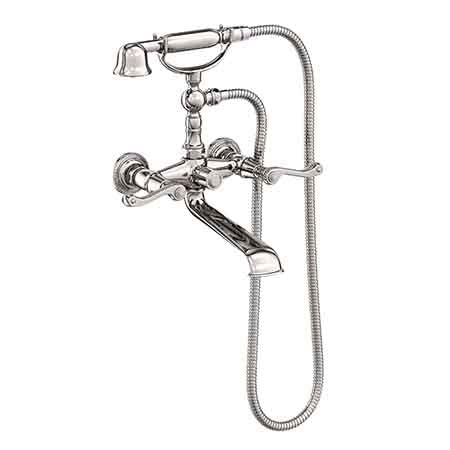 Exposed Tub & Hand Shower Set - Wall Mount in Multiple Finishes