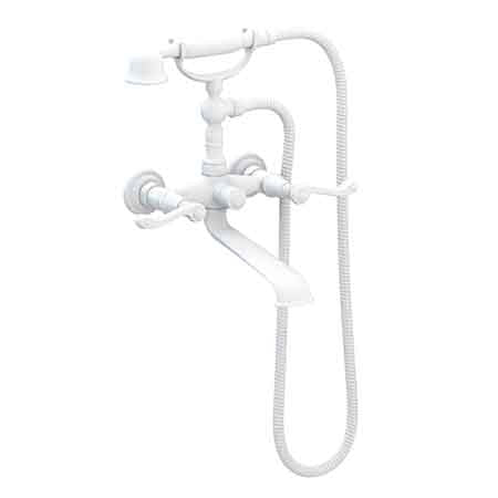 Exposed Tub & Hand Shower Set - Wall Mount in Multiple Finishes