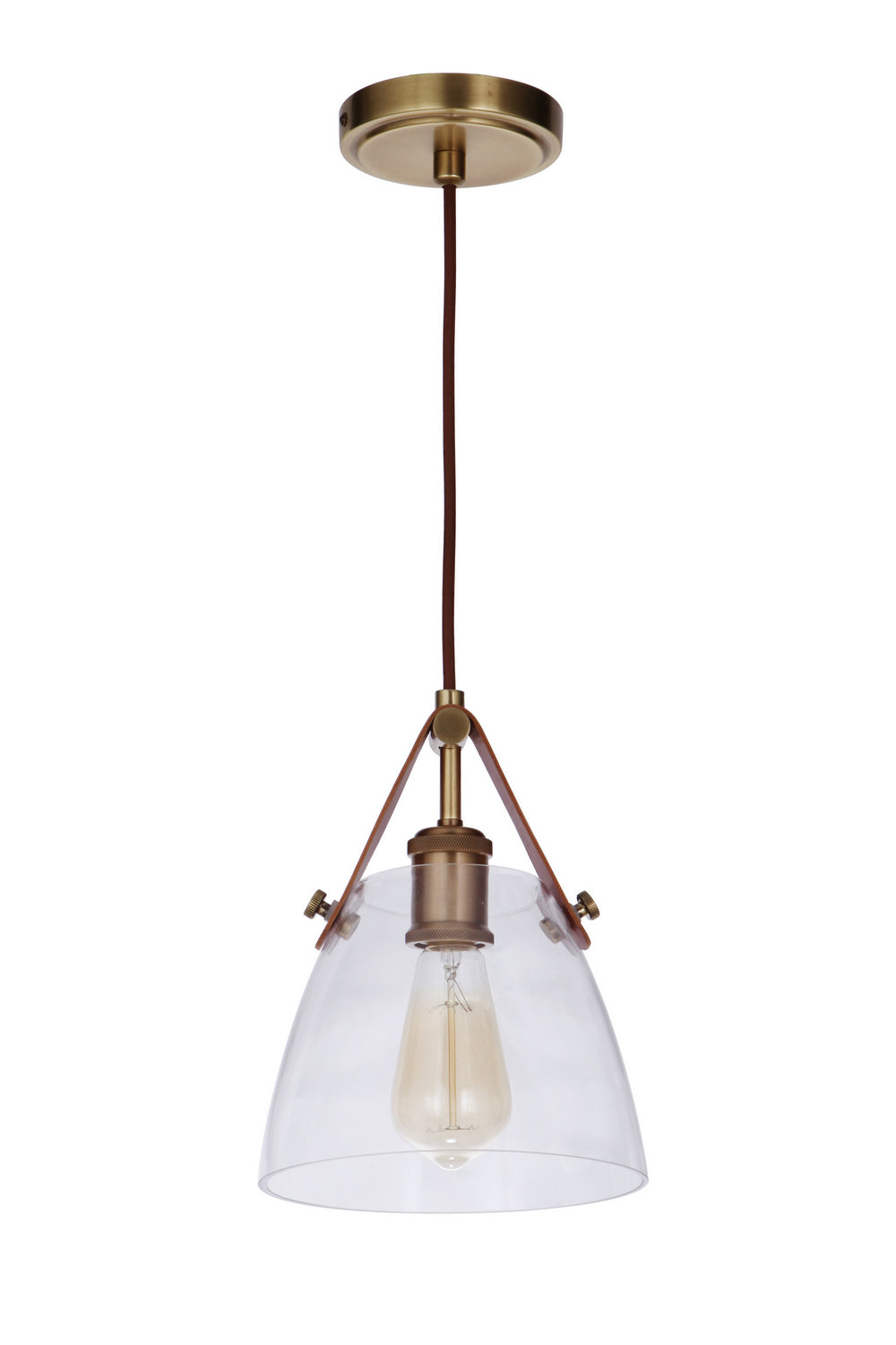 Craftmade - 51391 - Hagen One Light Pendant in Mulltiple Finishes - Hagen