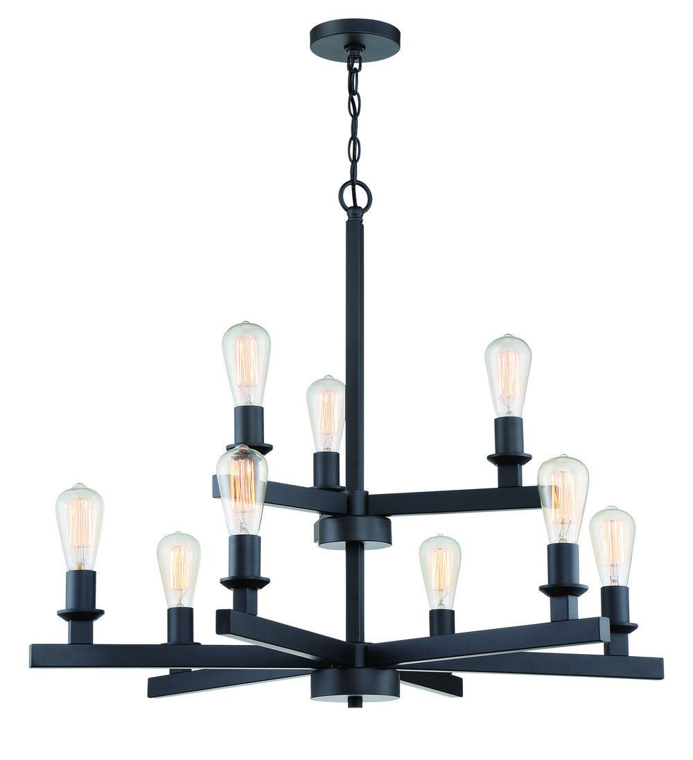 Craftmade - 53129 - Chicago Nine Light Chandelier in Mulltiple Finishes - Chicago