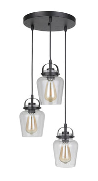 Craftmade - 53592 - Trystan Three Light Pendant in Mulltiple Finishes - Trystan