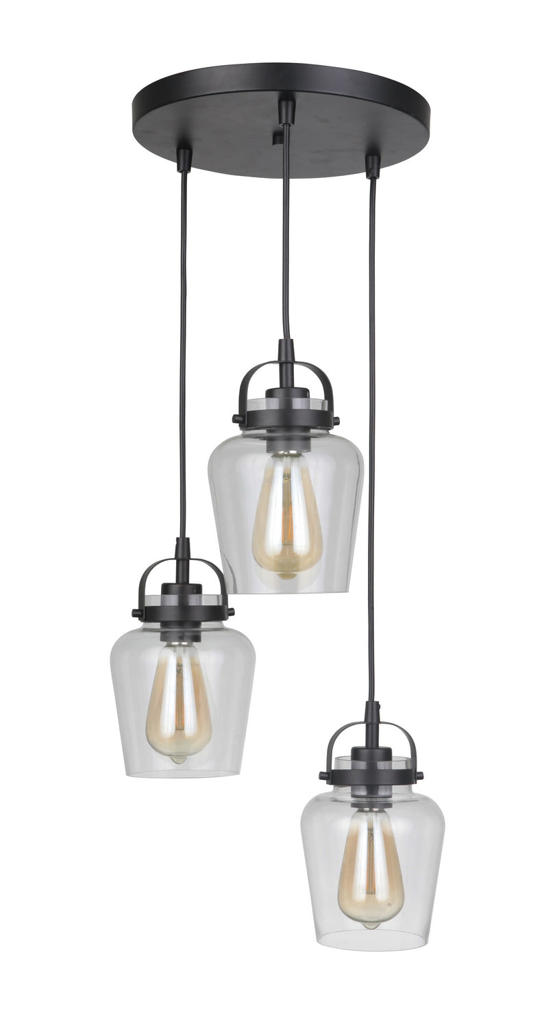 Craftmade - 53592 - Trystan Three Light Pendant in Mulltiple Finishes - Trystan