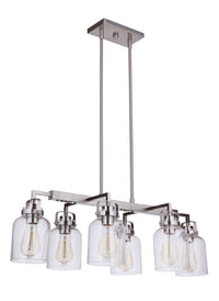 Craftmade - 53676 - Foxwood Six Light Island Pendant in Mulltiple Finishes - Foxwood