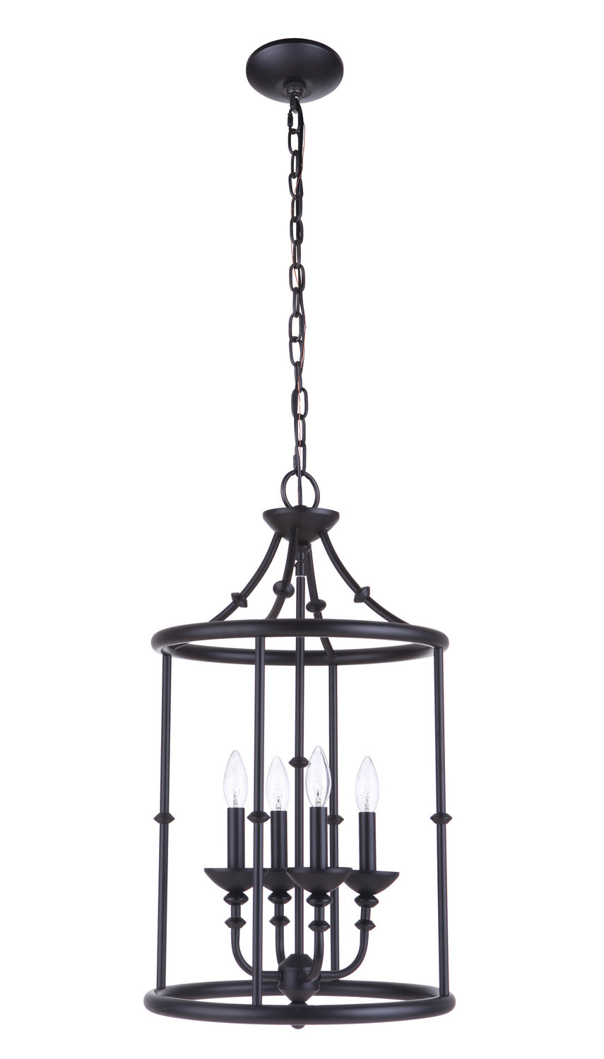 Craftmade - 53734 - Marlowe Four Light Foyer Pendant in Mulltiple Finishes - Marlowe