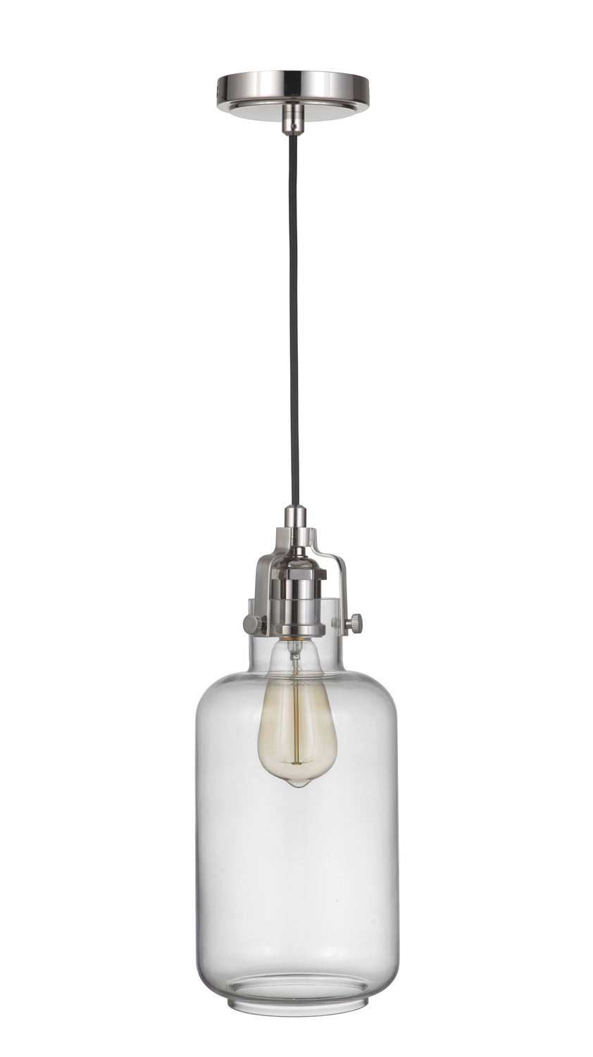 Craftmade - P833PLN1-C - State House One Light Mini Pendant in Polished Nickel Finish - State House