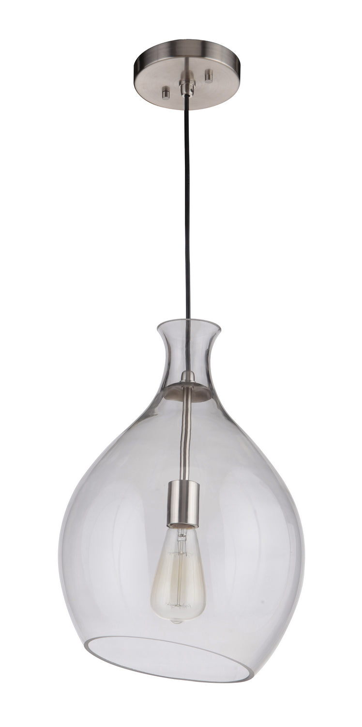 Craftmade - P951BNK1 - Pendant One Light Pendant in Brushed Polished Nickel Finish - Pendant