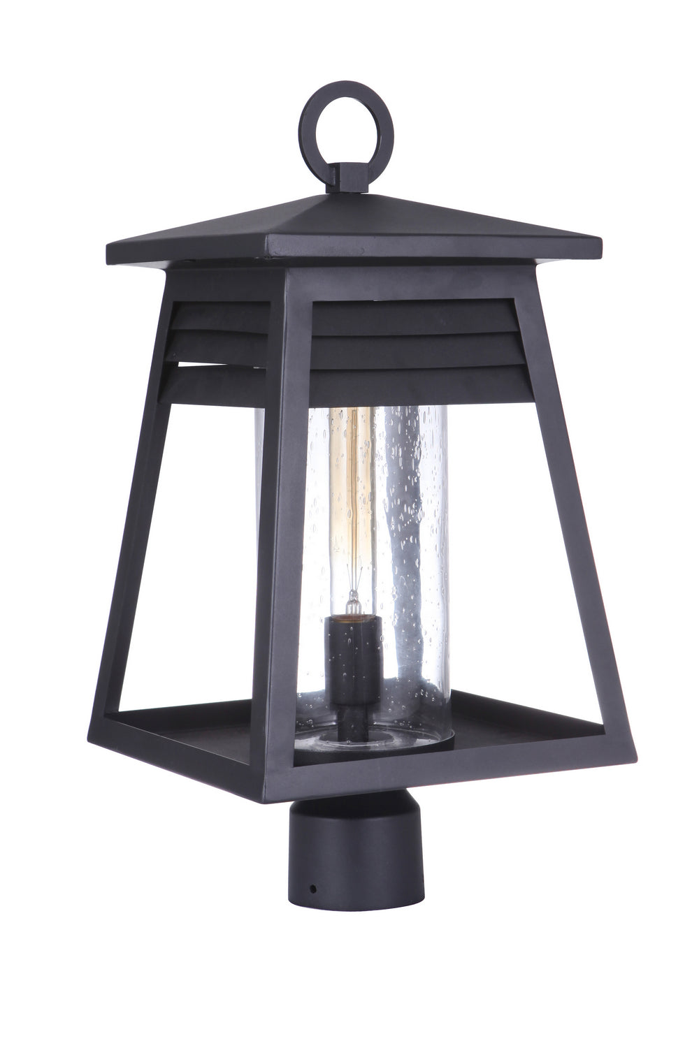 Craftmade - ZA2725-TB - Becca One Light Outdoor Post Mount in Textured Black Finish - Becca