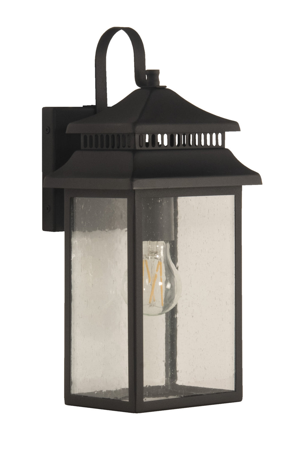 Craftmade - ZA3104 - Crossbend One Light Outdoor Wall Mount in Mulltiple Finishes - Crossbend