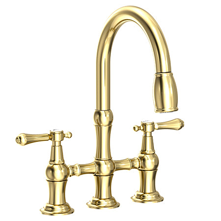 Kitchen Bridge Pull-Down Faucet in Multiple Finishes