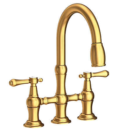 Kitchen Bridge Pull-Down Faucet in Multiple Finishes