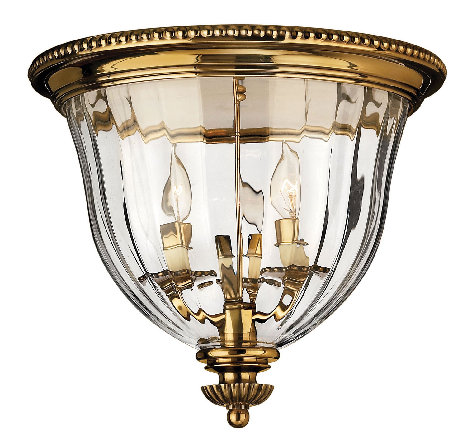 Hinkley - 3612BB - LED Flush Mount - Cambridge - Burnished Brass