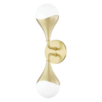 Mitzi - H416302-AGB - LED Bath and Vanity - Ariana - Aged Brass