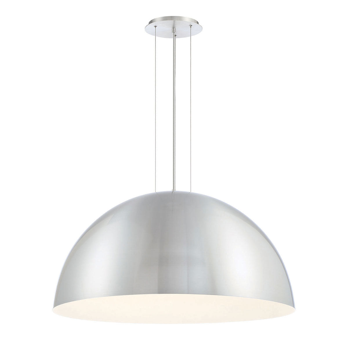 Eurofase - 37224-040 - Three Light Pendant - Laverton - Aluminum/White