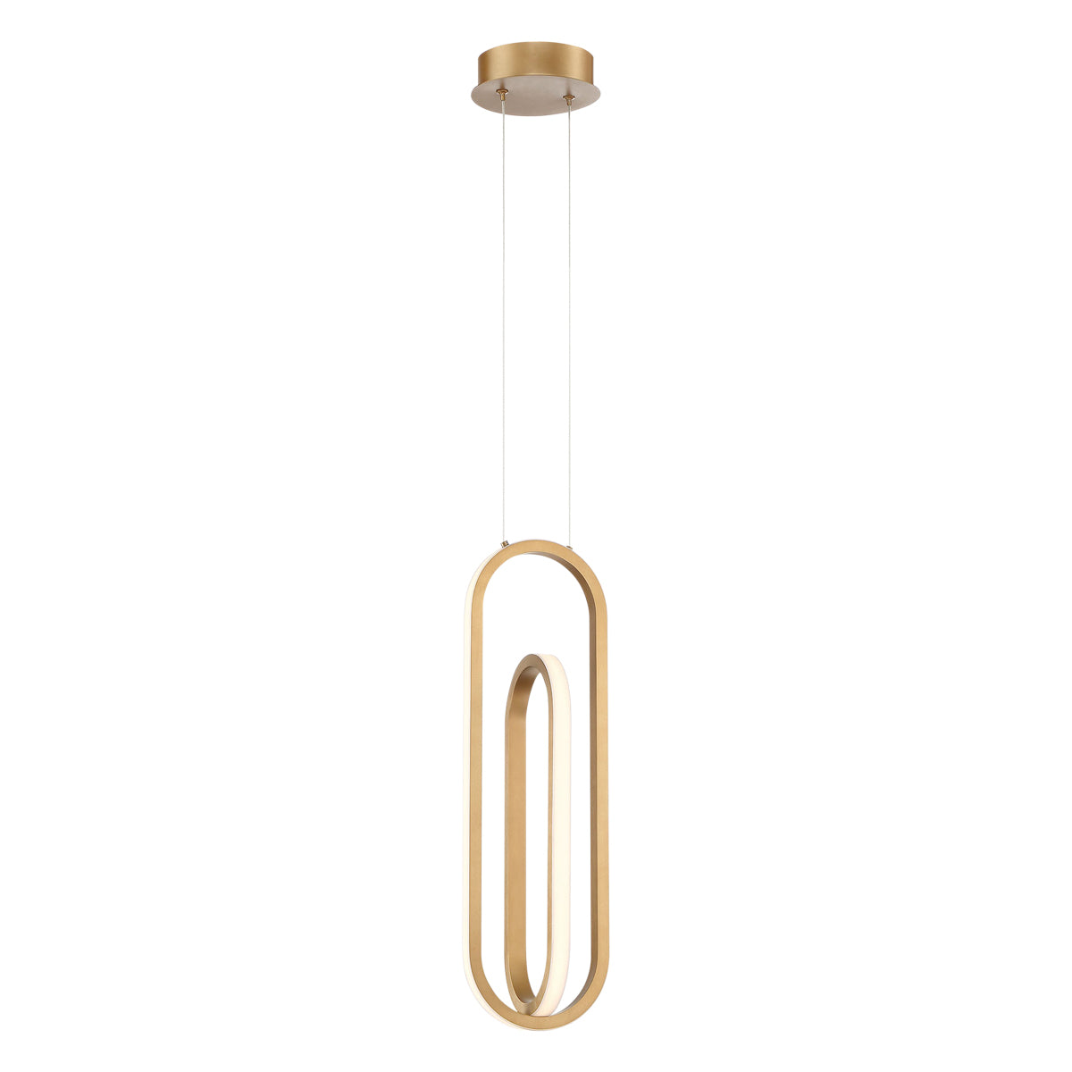 Eurofase - 37038-021 - LED Pendant - Demark - Satin Gold