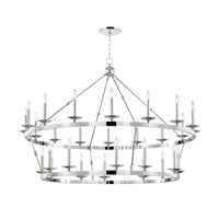 Hudson Valley - 3228-PN - 28 Light Chandelier - Allendale - Polished Nickel