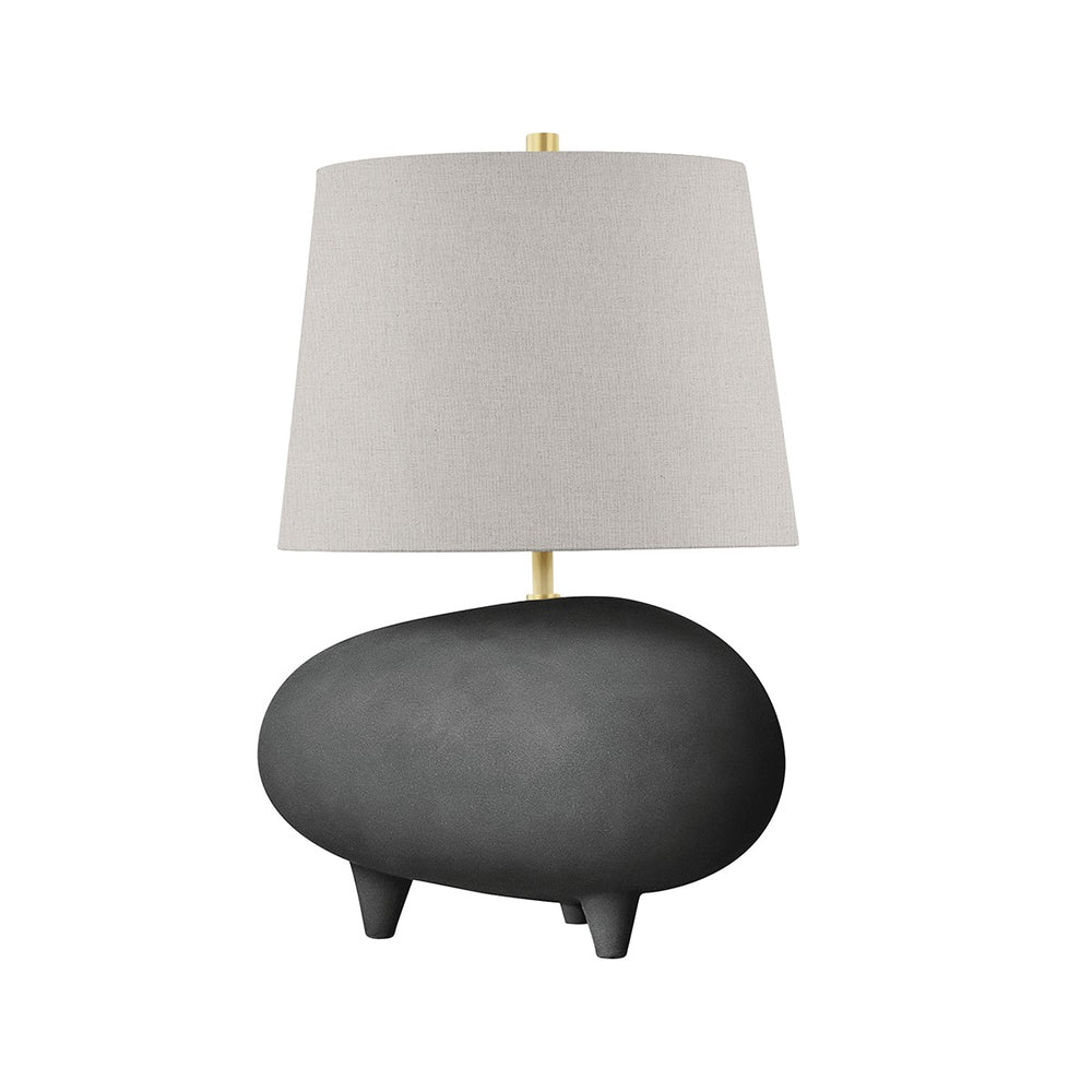 Hudson Valley - KBS1423201A-AGB/MB - One Light Table Lamp - Tiptoe - Aged Brass/Matte Black