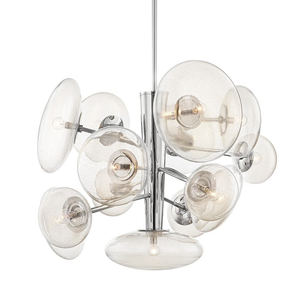 Hudson Valley - KBS1471814-PN - 14 Light Pendant - Opera - Polished Nickel