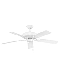 Hinkley - 901652FCW-NWA - 52"Ceiling Fan - Oasis - Chalk White