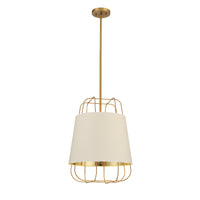 Eurofase - 38143-014 - Three Light Pendant - Tura - Brass