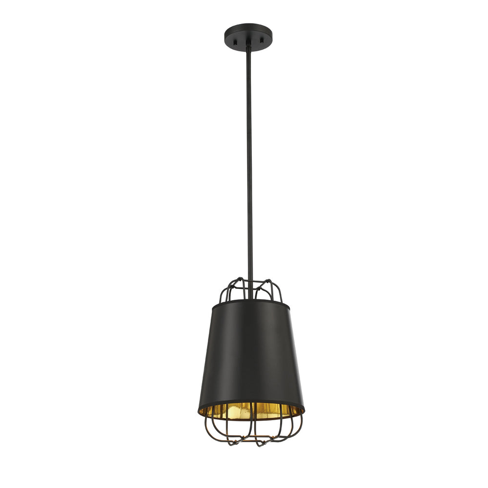 Eurofase - 38147-029 - One Light Pendant - Tura - Black