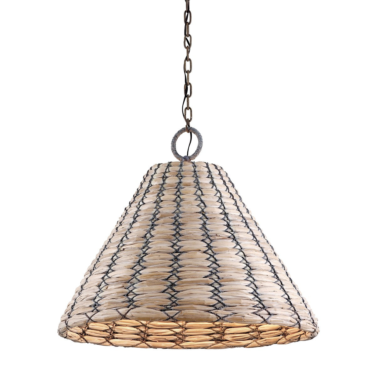 Troy Lighting - F7214 - One Light Chandelier - Solana - Earthen Bronze